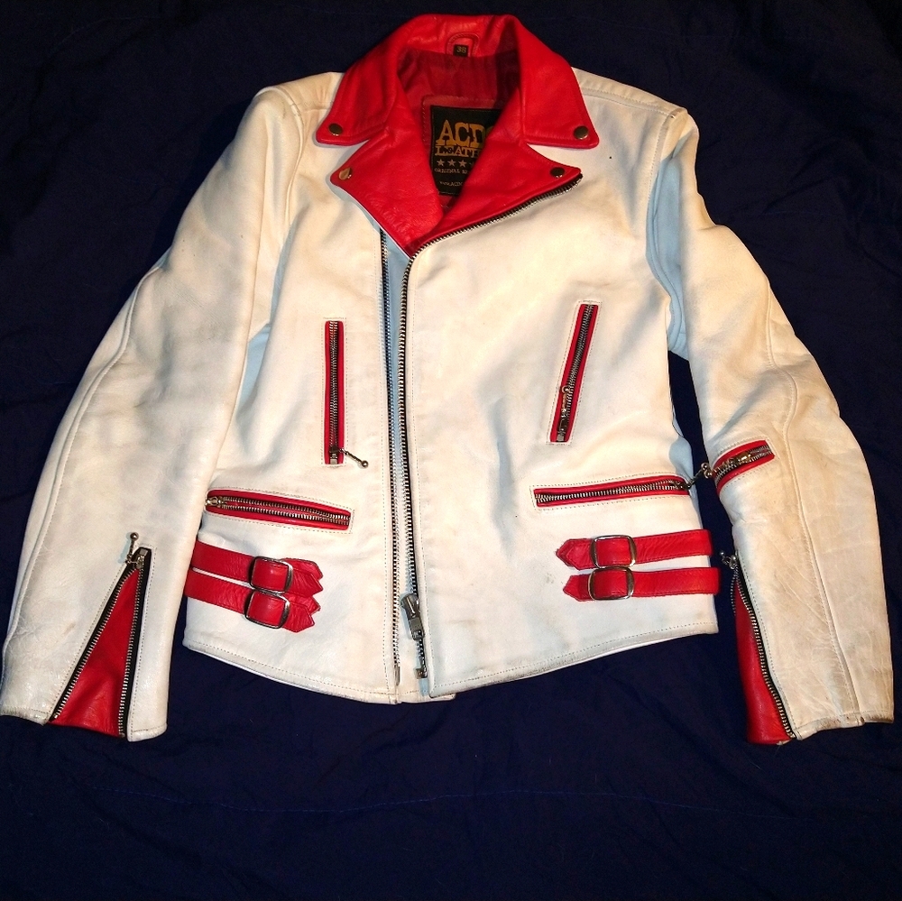COPY - ACDC rag Leather Jacket